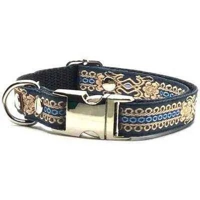 Finnigan's Luxury Pup walking Lead with Metal Buckle-1